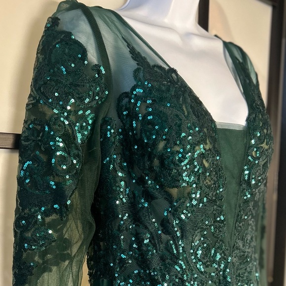 BICICI & COTY Evening Gown, Size Large - Picture 10 of 14